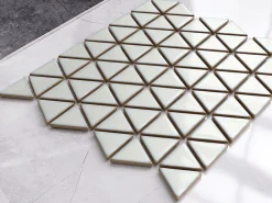 Ilcom Mosaïque Pour Pièce À Vivre<Mosaïque sur résille pour salle de bain et cuisine en céramique 26.3 cm x 30.3 cm- Triangular blanket