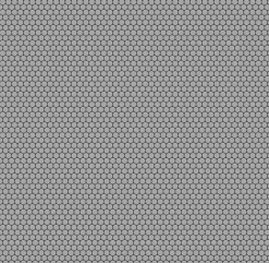 Ilcom Mosaïque sur résille pour salle de bain et cuisine en céramique 31.7 cm x 29.3 cm - Silver dots- Mosaïque Pour Salle De Bains