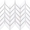 Ilcom Mosaïque sur résille pour salle de bain et cuisine en céramique 27.5 cm x 21.8 cm - White sparrow- Mosaïque|Mosaïque Pour Salle De Bains
