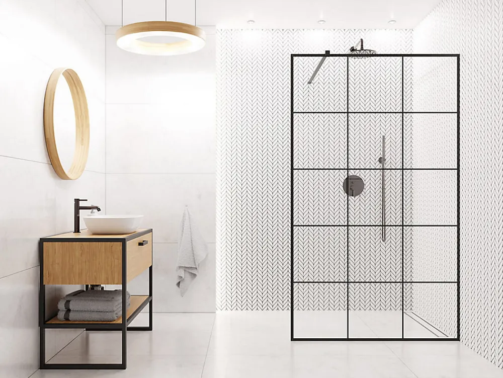 Ilcom Mosaïque sur résille pour salle de bain et cuisine en céramique 27.5 cm x 21.8 cm - White sparrow- Mosaïque|Mosaïque Pour Salle De Bains