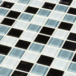 Colours Mosaïque Tarente gris 30 x 30 cm- Mosaïque Pour Douche|Mosaïque Pour Wc