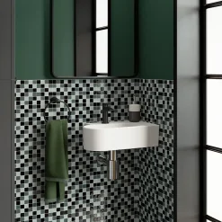 Colours Mosaïque Tarente gris 30 x 30 cm- Mosaïque Pour Douche|Mosaïque Pour Wc