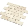 Decoon Mosaïque Travertin - Beige Adouci - Barrettes- Mosaïque Pour Wc|Mosaïque Pour Salle De Bains