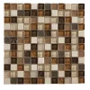 Colours Mosaïque Pour Douche|Mosaïque Pour Wc<Mosaïque Triesto marron 30 x 30 cm