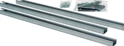 Nature Pro Moteur 500 N 433 MHz avec 2 émetteurs manuels RSC 2 pour Portes de Garage jusqu'à 7 m² + Accessoires de Montage, Multicolore- Motorisation De Porte De Garage