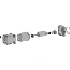Faac Motorisation De Porte De Garage<Moteur 390 230V (Réf : 63003170) pour motorisation
