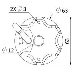 Slid’Up By Mantion Moteur filaire 45 mm pour volet roulant 60 kg - 30 Nm- Volet Roulant