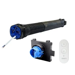 Bubendorff Volet Roulant<Moteur Universel 10 Nm, Radio R, avec Émetteur et Adaptateur iD1.2, pour Volet Roulant