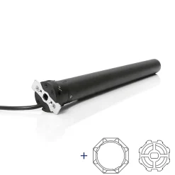 Avosdim Moteur Volet Filaire D.45 50Nm + adaptations axe octo60- Volet Roulant