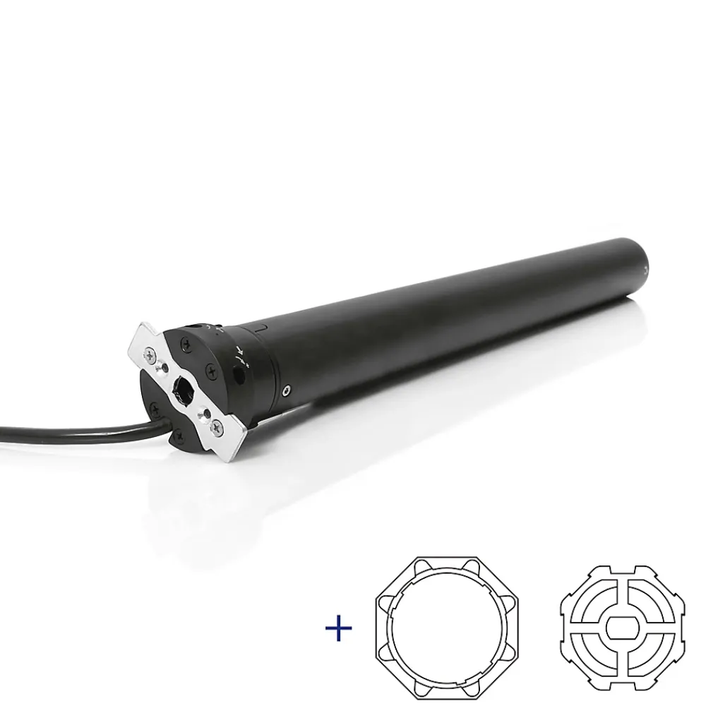 Avosdim Moteur Volet Filaire D.45 50Nm + adaptations axe octo60- Volet Roulant