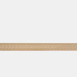 Woodbord Moulure<Moulure murale décorative en bois GARNIER - 0,7 x 4 x 100 cm - Brut sans peinture - Cimaise - Plinthe - Baguette d'ornement