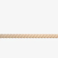 Woodbord Moulure<Moulure murale décorative en bois TORSADE 30 - 3 x 100 cm - Brut sans peinture - Cimaise - Plinthe - Baguette d'ornement