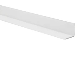 Quest Plinthe Pour Sol En Vinyle Et Pvc<Moulure Souple en PVC 10x10 mm, Auto-Adhésive avec Bande Mousse, Plinthe Souple, pour Finitions et Étanchéité des Jonctions, blanc