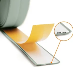 Quest Plinthe Pour Sol En Vinyle Et Pvc<Moulure Souple en PVC 10x10 mm, Auto-Adhésive avec Bande Mousse, Plinthe Souple, pour Finitions et Étanchéité des Jonctions, vert