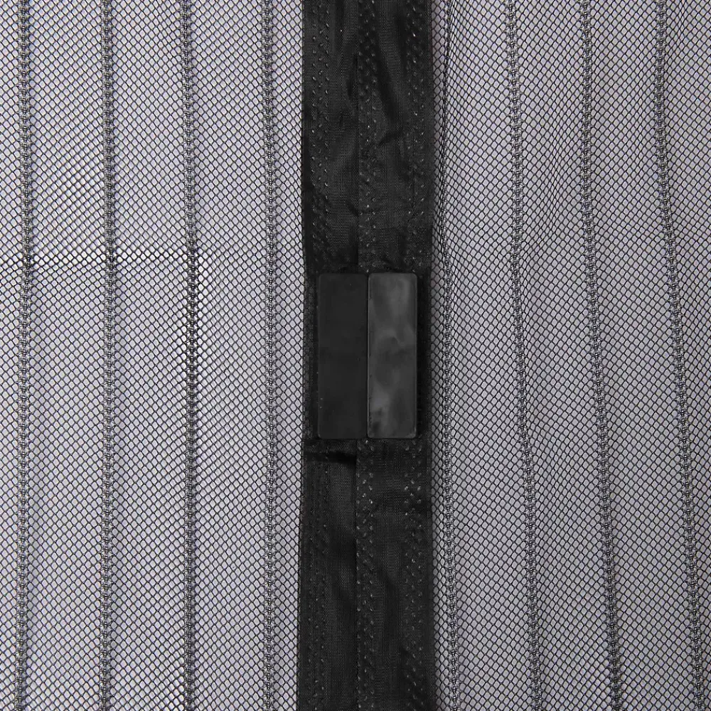 Werka Pro Moustiquaire aimantée noire pour fenêtre- Moustiquaire Pour Fenêtre