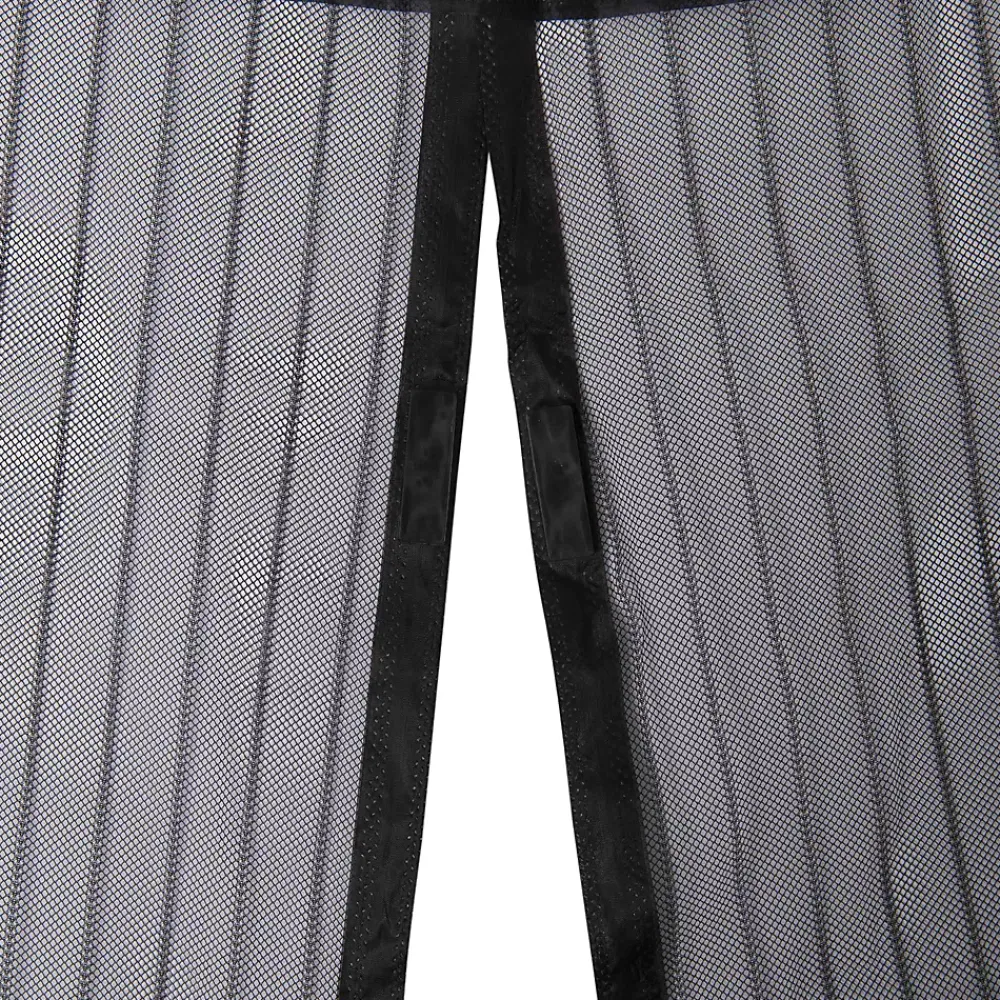 Werka Pro Moustiquaire aimantée noire pour fenêtre- Moustiquaire Pour Fenêtre