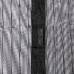 Werka Pro Moustiquaire aimantée noire pour fenêtre- Moustiquaire Pour Fenêtre