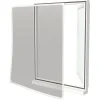 Avosdim Moustiquaire cadre aimanté sans perçage - L100 x H120cm - Blanc- Moustiquaire Pour Fenêtre