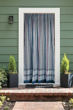 Morel Moustiquaire de porte en coton couleurs 140 x 225 cm- Moustiquaire Pour Porte
