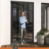 Windhager Moustiquaire de porte télescopique 120 x 250 cm- Moustiquaire Pour Fenêtre