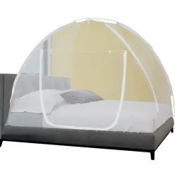 IDMarket Moustiquaire dôme pop-up 195x150 cm mobile pour lit- Moustiquaire Pour Fenêtre