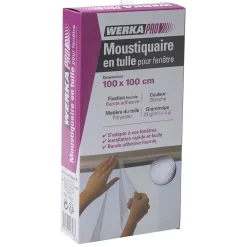 Werka Pro Moustiquaire Pour Fenêtre<Moustiquaire en tulle blanc