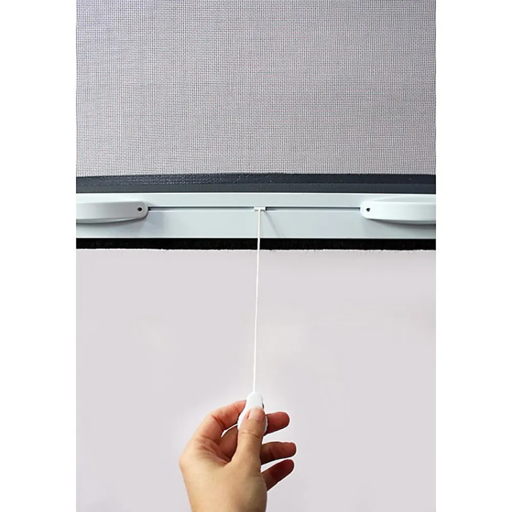 Volet-Moustiquaire Moustiquaire Pour Fenêtre<MOUSTIQUAIRE ENROULABLE EN ALU H.145 X L.100 CM POUR FENETRE - TOP PRIX - poignées Design