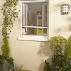 Protecta Moustiquaire enroulable recoupable en aluminium blanc pour fenêtre H.160x L.130cm- Moustiquaire Pour Fenêtre