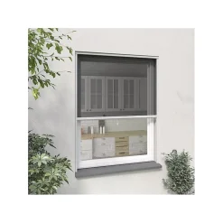 Moustikit Moustiquaire Pour Fenêtre<Moustiquaire enroulable verticale Alu Blanc Confort
