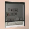 Volet-Moustiquaire Moustiquaire Pour Fenêtre<Moustiquaire enroulable verticale grise H145 cm x L130 cm