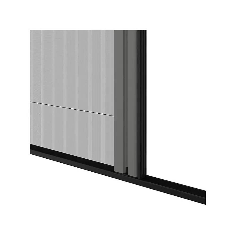 Volet-Moustiquaire Moustiquaire Pour Porte-Fenêtre<Moustiquaire plissée pour porte et porte-fenêtre H230 cm x L140 cm coloris gris