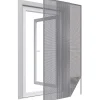 Easy Life Moustiquaire Pour Porte<Moustiquaire porte anthracite 18g/m² bande autoagrippante 7,5 mm