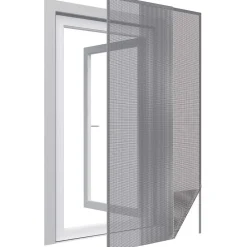 Easy Life Moustiquaire Pour Porte<Moustiquaire porte anthracite 18g/m² bande autoagrippante 7,5 mm