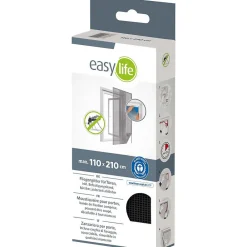 Easy Life Moustiquaire Pour Porte<Moustiquaire porte anthracite 18g/m² bande autoagrippante 7,5 mm