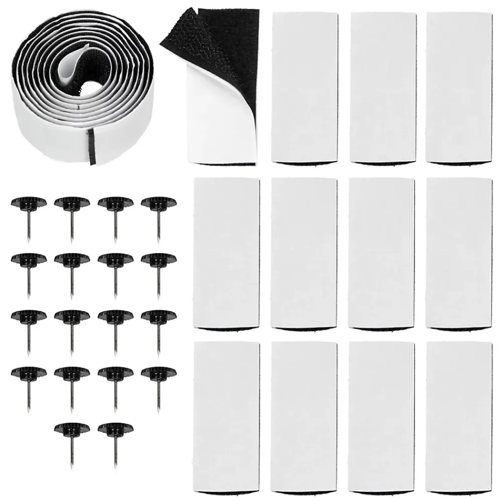 ECD Germany Moustiquaire porte 100x210cm noir montage adhésif sans perçage ni vissage anti insectes- Moustiquaire Pour Porte