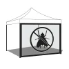 Frankystar Moustiquaire Pour Tonnelle Et Pergola<Moustiquaire pour gazebo de jardin 300xH200 cm - Noir