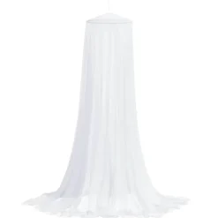Vidaxl Moustiquaire pour lit 220 maille blanc 56x56x220 cm- Moustiquaire De Lit