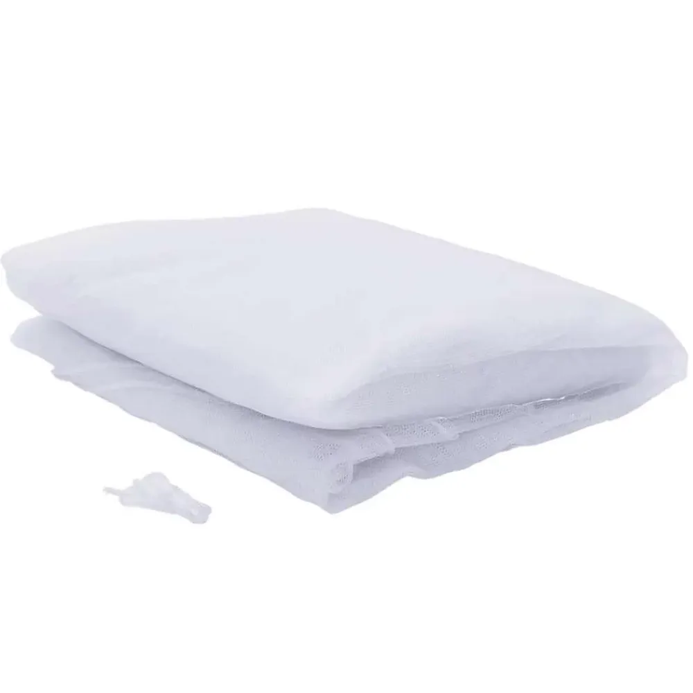 Vidaxl Moustiquaire pour lit 220 maille blanc 56x56x220 cm- Moustiquaire De Lit