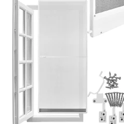 Tectake Moustiquaire Pour Fenêtre<Moustiquaire pour Portes Découpe individuelle