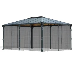Canopia by Palram Moustiquaire pour tonnelle Milano 4300 et Martinique 5000- Moustiquaire Pour Tonnelle Et Pergola