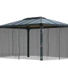 Canopia by Palram Moustiquaire pour tonnelle Martinique 4300- Moustiquaire Pour Tonnelle Et Pergola