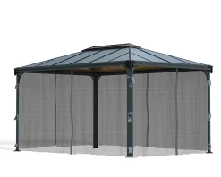 Canopia by Palram Moustiquaire pour tonnelle Martinique 4300- Moustiquaire Pour Tonnelle Et Pergola