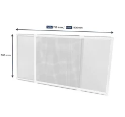 Avosdim Moustiquaire Pour Fenêtre<Moustiquaire pour Volet Roulant Anthracite