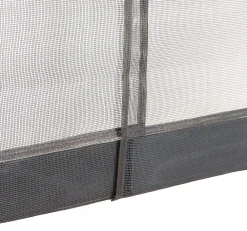 Avosdim Moustiquaire rideau de porte - L130 x H230cm - Gris Anthracite- Moustiquaire Pour Fenêtre