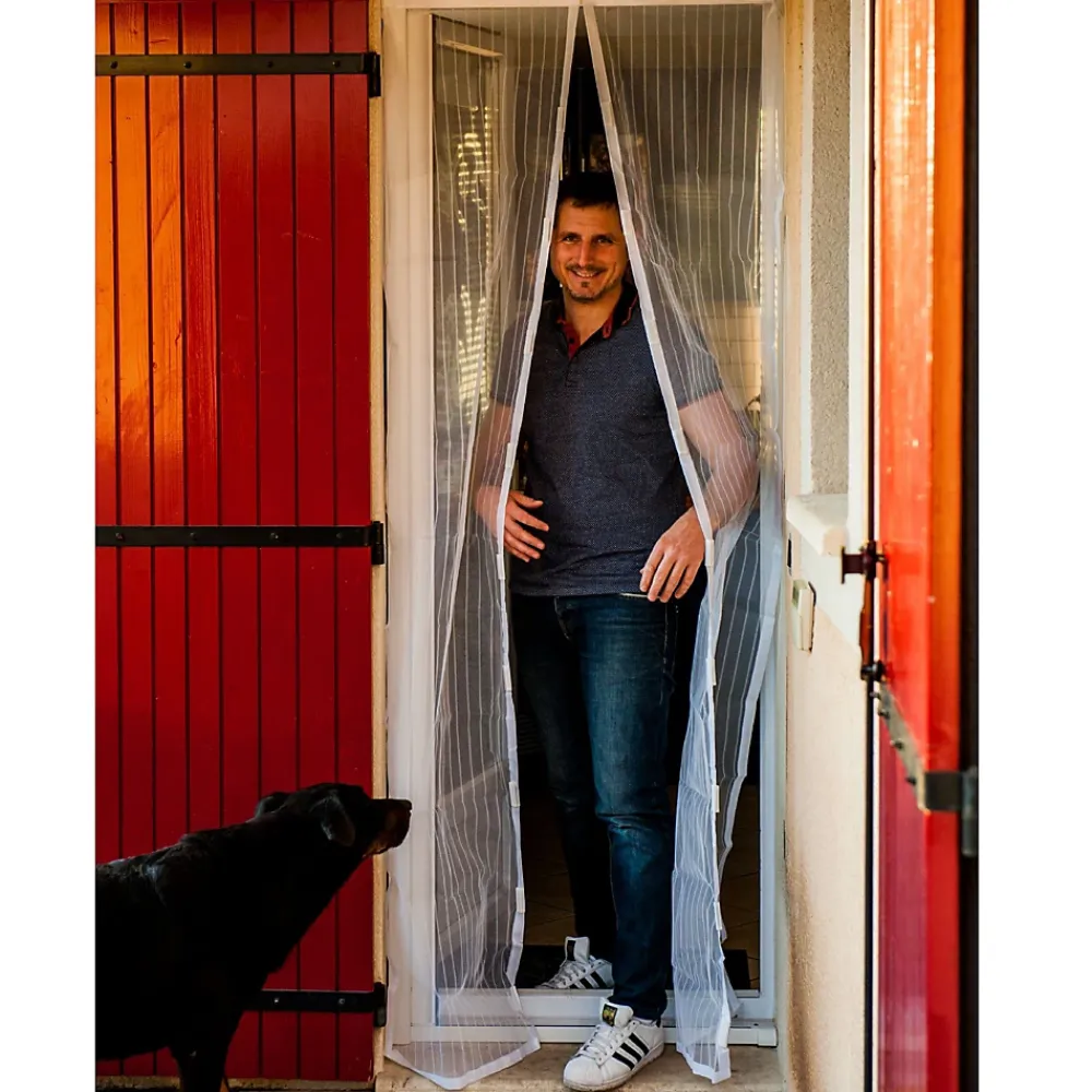 Werka Pro Moustiquaire Pour Fenêtre<Moustiquaire rideau de porte aimantée 215 x 100 cm