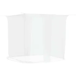 Vidaxl Moustiquaire suspendue 156 maille blanc 220x150x180 cm- Moustiquaire De Lit