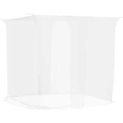 Vidaxl Moustiquaire suspendue 156 maille blanc 220x150x180 cm- Moustiquaire De Lit