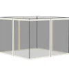 Outsunny Moustiquaire Pour Tonnelle Et Pergola<Moustiquaires pour tonnelle barnum pavillon de jardin 3x3m nylon noir