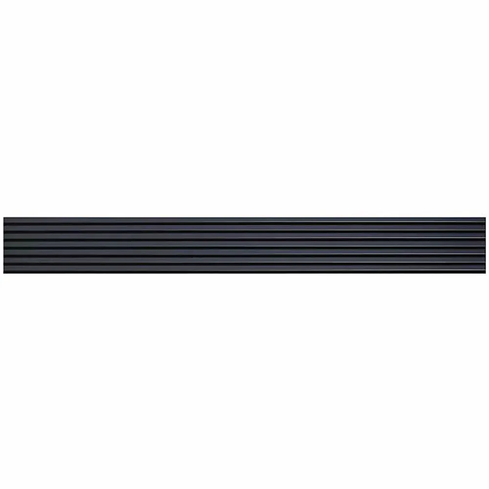 Decoon Mur TV - Lot de 7 Panneaux tasseaux bois 250 x 30 x 1,9 cm - bleu nuit/feutrine noir - 5,25m²- Panneau Tasseau Bois