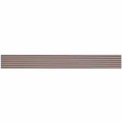 Decoon Mur TV - Lot de 5 Panneaux tasseaux bois 250 x 30 x 1,9 cm - rose pastel/feutrine noir - 3,75m²- Panneau Tasseau Bois